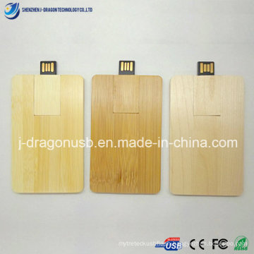 Wooden Business Card USB Flash Drive